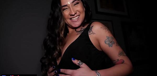  Amateur Latin slut Sumaya Ganesha enjoys ass fucking after she sucked dick